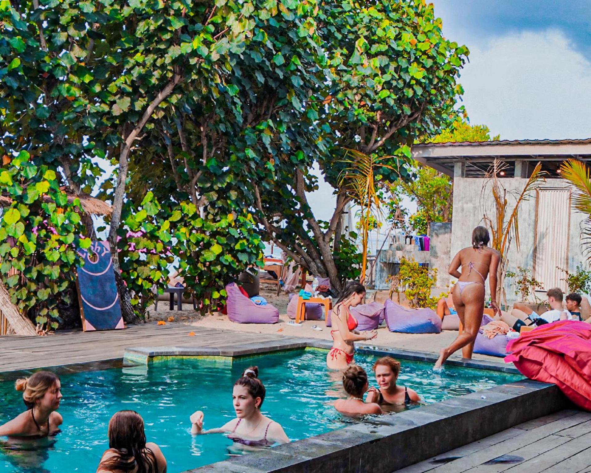 Lushy Hostel Nusa Penida Toyapakeh Zewnętrze zdjęcie